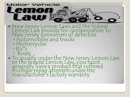 The used car lemon law provides a legal remedy for consumers who are buyers or lessees of used cars that turn out to be lemons. Chapter 9 Vehicle Information Ppt Video Online Download
