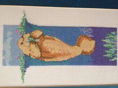 This free valentine cross stitch pattern and matching floss thread holders are a handy cute addition to your stash. 7 Manatee Cross Stitch Ideas Cross Stitch Stitch Cross Stitch Patterns