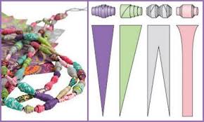 Thought About Magleen When I Saw This Aileen Strong Paper Bead Jewelry Paper Beads Make Paper Beads