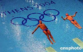 奧運會跳水比賽：各國選手雅典尋夢