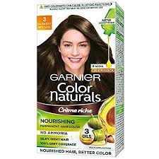 Good hair day by @thegoodhairwitch. Buy Garnier Color Naturals Creme Hair Color Shade 3 Darkest Brown 70ml 60g Online At Low Prices In India Amazon In