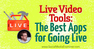 Live video apps for android. Live Video Tools The Best Apps For Going Live Social Media Examiner