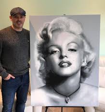 Hi everyone, I'm an artist who loves to paint Marilyn, I'm glad to share  with you one of my paintings I dedicated to her :-)