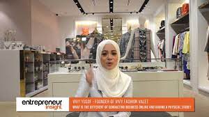 Fashion valet merupakan satu website yang terkenal & semakin dikenali di luar negara. Vivy Yusof Founder Of Vivy Fashion Valet Shares Her Remarkable Success Story Youtube