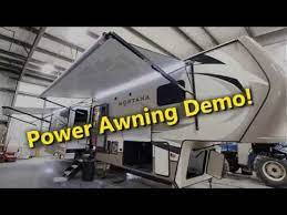 Power Awning How To Youtube Awning Power Keystone Montana