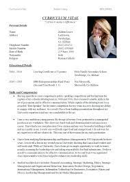When to use a curriculum vitae. Write My Cv How To Write A Curriculum Vitae Cv For A Job Application