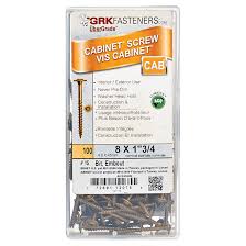 Check spelling or type a new query. Climatek Coated Cabinet Screws 8 X 1 3 4 100 Box 77269112075 Rona
