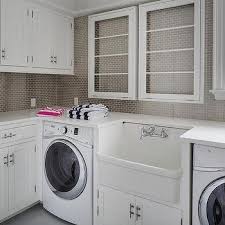 sink between washer and dryer design ideas