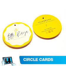 Have a refreshing look far from the usual sharp corners. Circle Business Cards Round Business Cards
