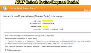 If you've been rejected several times by your network provider, your best bet is to hire a professional to unlock your device. At T Unlock Device Request Denied Uploaded With Skitch Wesley Fryer Flickr
