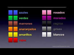 Spanish Colors 3 Tips Practice Feminine And Plural Form Youtube