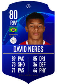 David neres weghorst cragno luuk de jong nkunku thuram bentancur diego carlos ocampos hlozek almada boadu militao kubo. David Neres Campos Fifa 19 Rating Card Price