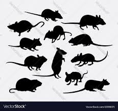 Mouse And Rat Mammal Animal Silhouette Good Use For Symbol Logo Web Icon Mascot Sticker Design Or Any In 2020 Animal Silhouette Wild Animals Silhouettes Mammals