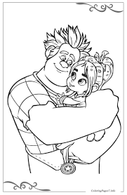 Select from 35715 printable coloring pages of cartoons, animals, nature, bible and many more. Wreck It Ralph Download Coloring Page For Your Little Ones