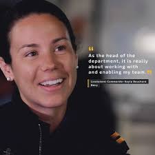 Meet Lieutenant-Commander Kayla Bouchard! — Island Women in Science and  Technology