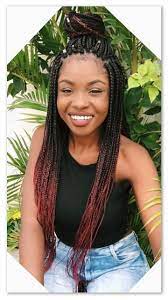 Ombre Braids African Braids Hairstyles Box Braids Hairstyles Curly Hair Styles