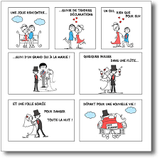 01 mariage a la mairie. Faire Part Mariage Bd Humour Histoire D Un Mariage Avec Scenettes