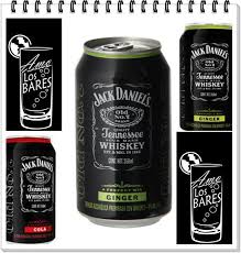 Jack Daniels En Latitas Genialidad Cola Beverage Can Jack Daniels