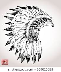In 1924 he moved to california, changed his name from decorti to corti to cody, and started working as an actor, presenting himself as a native american. Native American Indian Chief Headdress Stock Vector Royalty Free 500010088