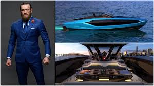The car was introduced in 2013 and came with a price tag of $4,500,000 which made it to the most expensive production car in the world. Take A Look Inside Conor Mcgregor S New 2 7 Million Luxury Lamborghini Yacht Photos Citi Sports Online