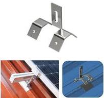 Supply Steel Solar Panel Roof Hooks For Pv Solar System ...