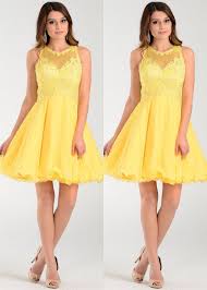Charming Yellow Organza Lace Beading Homecoming Dress A Line Short Party Prom Dress 2019 Cute Homecoming Dresses In 2019 Dresses Homecoming Dresses Dusty Pink Bridesmaid Dresses