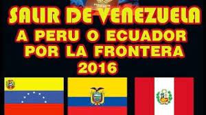 Extranjeros tildaron de xenófobos a peruanos, basándose en el falso anuncio. Saliendo A Peru Por La Frontera Desde Venezuela 2016 Youtube
