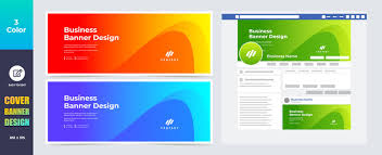 Here you can design a customized twitter cover for free by using many beautiful and even exclusive image effects. Professional Corporate Facebook Timeline Cover Design Twitter Banner Colorful And Modern Cover Banner Design Template Stock Vector Adobe Stock