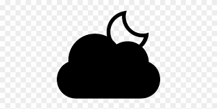 Cukup klik pada simbol untuk menyalin ke clipboard dan paste di tempat lain. Cloudy Night Weather Symbol Vector Simbol Cuaca Malam Hari Free Transparent Png Clipart Images Download