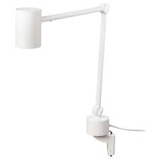 Nymane Work Wall Lamp White Ikea Parement Mural Lampe De Travail Rayonnage Mural