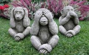 See No Evil Hear No Evil Speak No Evil Monkeys Hear No Evil See No Evil Speak No Evil Love This Stone Garden Statues Garden Ornaments Uk Garden Ornaments