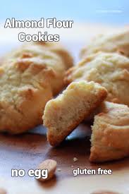 Almond flour cookies with soft and chewy centers and crisp edges loaded with chocolate and this delicious cookie dough was made last week and i froze it to bake fresh cookies whenever i wanted. Almond Flour Cookies With No Eggs Sowji S Kitchen