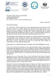 Maybe you would like to learn more about one of these? Ibahri And Other Lawyers Associations Issue Open Letter To Turkish Authorities To Mark Day Of The Lawyer In Turkey International Bar Association