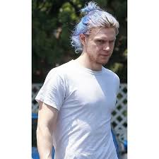 Evan Peters Blue Hair Bun Liked On Polyvore Featuring Beauty Products Haircare And Hair Styling Tools Evan Peters