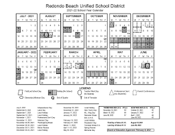Rbusd School Year Calendar About Us Redondo Union High School