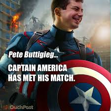 Captain america elevator fight dad joke is an image macro series. Pete Buttigieg As Captain America Meme Know Your Meme