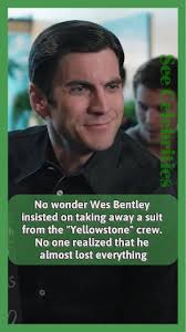 Does Wes Bentley Wear Wig