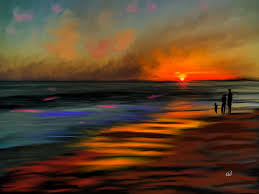 Maybe you would like to learn more about one of these? Sunset At Capo Beach In California Painting By Angela Stanton