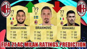 Zlatan ibrahimovic rating is 84. Fifa 21 Ac Milan Ratings Prediction Ft Ibrahimovic Donnarumma Romagnoli Youtube