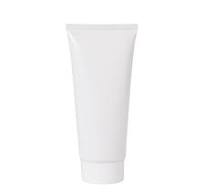 White Glossy Finish Co Extruded Squeeze Cosmetic Tube