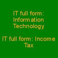 It Full Form In English Hindi आई ट क प र न म क य ह In 2020 Form Full Meaning English