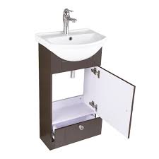 renovator's supply dark brown bathroom
