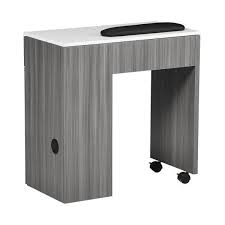 Whale Spa Nm904 Portable Space Saving Manicure Table In 2020 Manicure Table Space Saving Portable Manicure Table