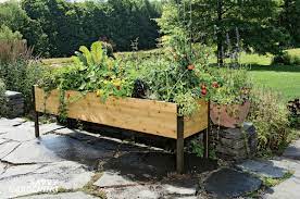 Giantex raised garden planter bed box stand outdoor wooden elevated garden planter with shelf and drain holes deluxe rectangle raised planter to grow plants. Elevated Raised Bed Gardening The Easiest Way To Grow