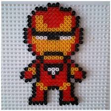 Thor Captain America Et Iron Man En Perles A Repasser Testinaute Home Pokemon Perle Billes De Fer Perle A Repasser Modeles