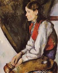 Boy In A Red Waistcoat 1888 90 02 By Paul Cezanne Paintings Paul Cezanne Paintings Paul Cezanne Painting