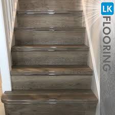 Lk Flooring On Instagram Loving These Stairs We Fitted In Karndean With Stunning Nosings These Come In A Variety Of Finishes Bra Karndean Flooring Stairs