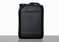 Kunststoffkanister, 2,0 l aus HDPE in schwarz mit ...