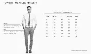 Male Jeans Size Chart The Best Style Jeans