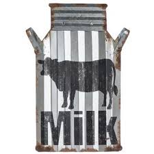 Milk Metal Jar Wall Decor Hobby Lobby 1663103 Cow Wall Decor Wall Decor Corrugated Metal Wall